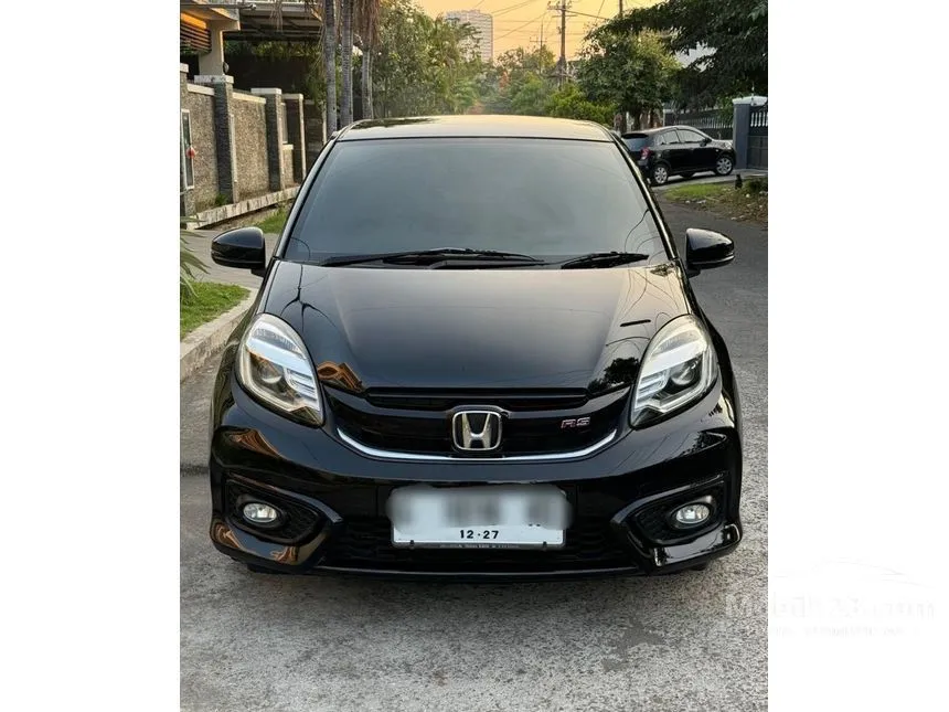 Jual Mobil Honda Brio 2017 RS 1.2 di Jawa Timur Manual Hatchback Hitam Rp 128.000.000