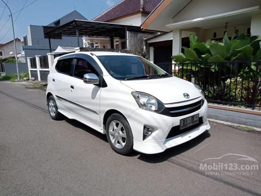 Jual Mobil Toyota Agya 2016 G 1.0 di Jawa Barat Automatic Hatchback Putih Rp 91.000.000