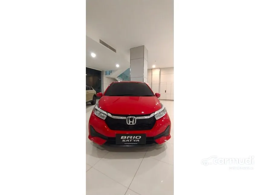 Jual Mobil Honda Brio 2024 E Satya 1.2 di Jawa Barat Automatic Hatchback Merah Rp 186.300.000