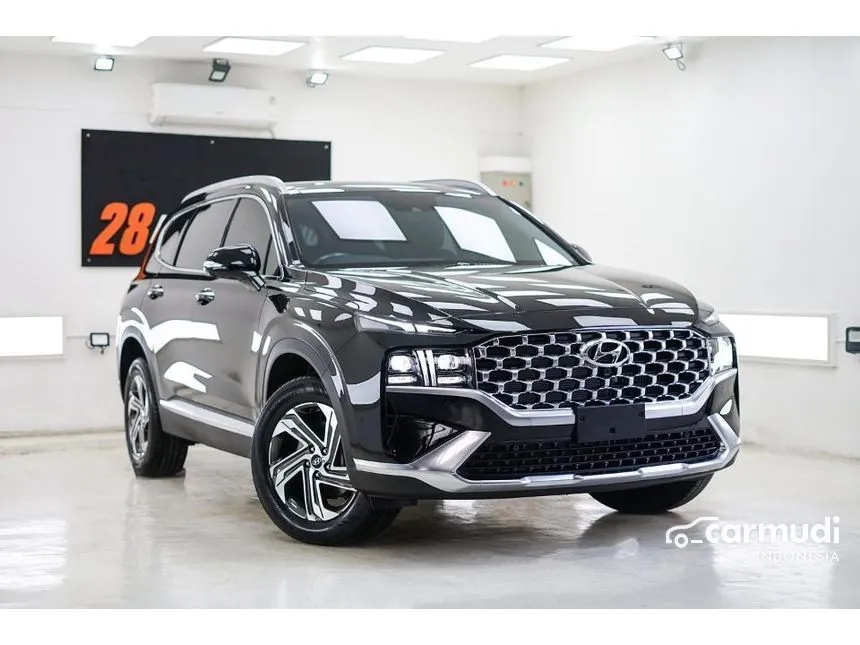 Jual Mobil Hyundai Santa Fe 2024 CRDi Signature 2.2 di Jawa Barat Automatic SUV Hitam Rp 600.000.000