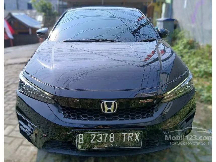 Jual Mobil Honda City 2021 RS 1.5 di Jawa Barat Automatic Hatchback Hitam Rp 232.000.000