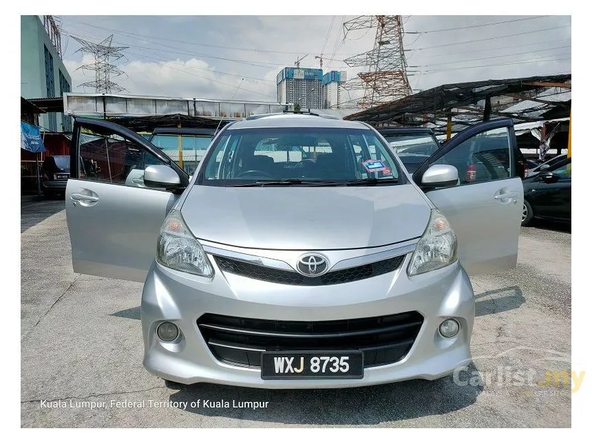 2012 Toyota Avanza S MPV