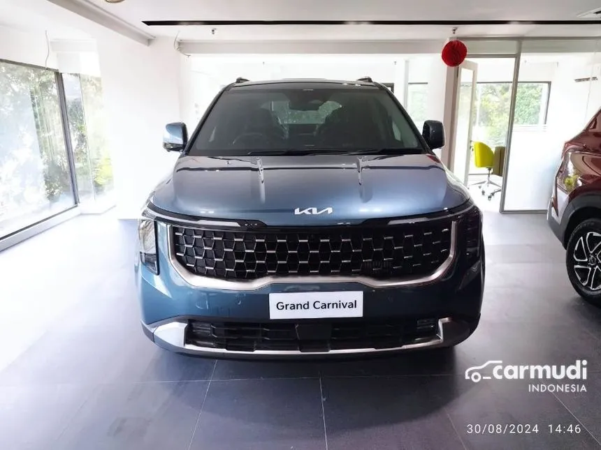 Jual Mobil KIA Carnival 2024 Dynamic CRDi 2.2 di Jawa Barat Automatic MPV Biru Rp 940.000.000