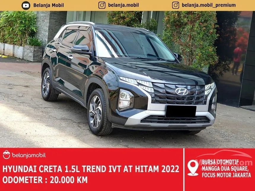 Jual Mobil Hyundai Creta 2022 Trend 1.5 di DKI Jakarta Automatic Wagon Hitam Rp 239.000.000
