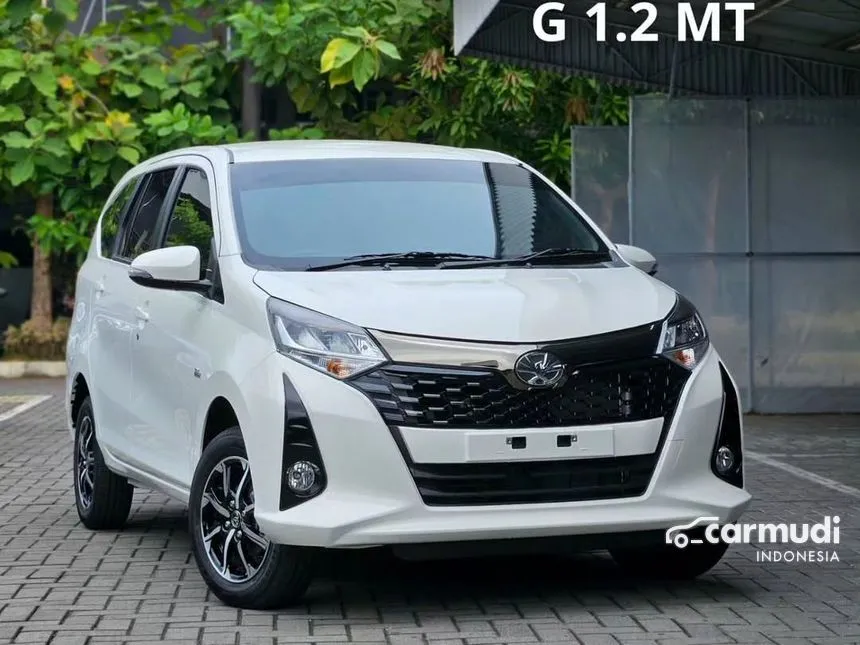 Jual Mobil Toyota Calya 2025 G 1.2 di Banten Manual MPV Putih Rp 133.000.000