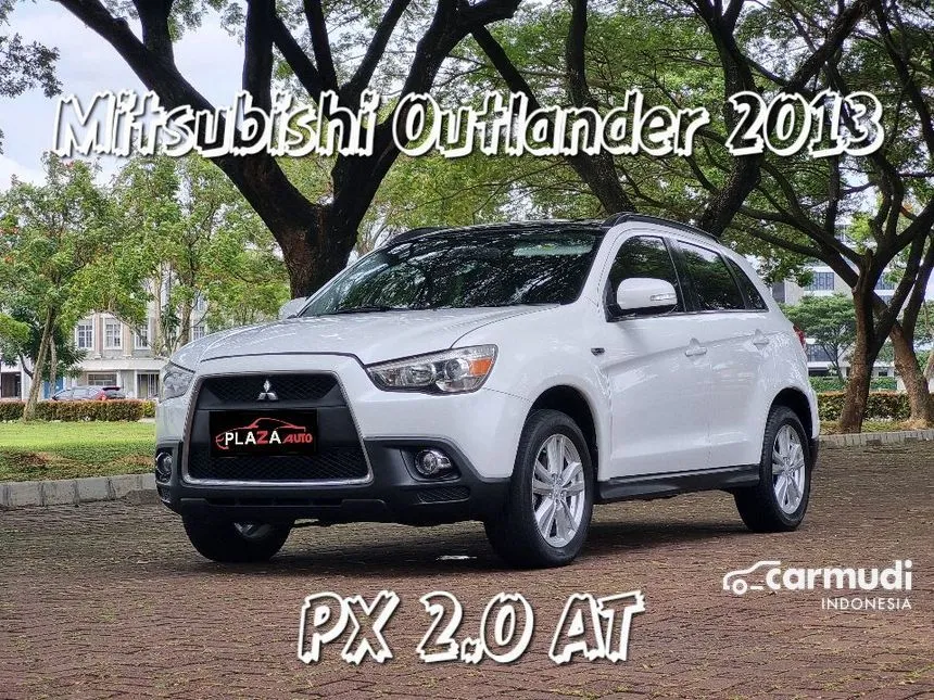 Jual Mobil Mitsubishi Outlander Sport 2013 PX 2.0 di Banten Automatic SUV Putih Rp 140.000.000