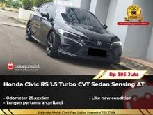 2023 Honda Civic 1.5 RS Sedan CVT Sedan Sensing AT Hitam NIK 2023 [ GARANSI 5TH ]
