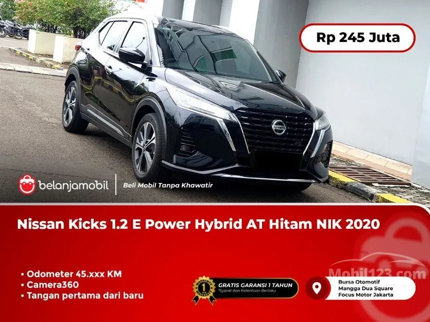 Jual Mobil Nissan Kicks 2020 VL e