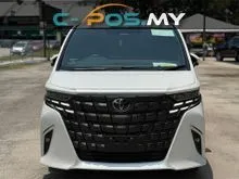 2024 Toyota Alphard 2.5 Z 7-Seater MPV / MANY UNIT AVAILABLE / AGH40 / Alphard Z / Alphard / 360 Surround Cam / Spare Tyre / DRCC / BSM /