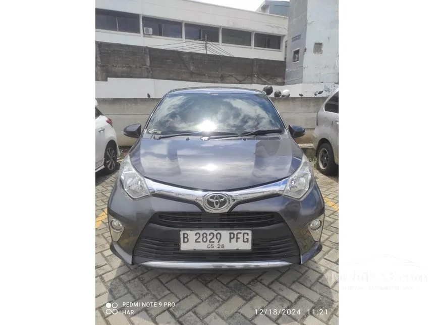 Jual Mobil Toyota Calya 2018 G 1.2 di DKI Jakarta Automatic MPV Abu