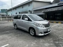 2013 Toyota Alphard 2.4 G MPV, Alphard G 2013, Km Rendah, Siap pakai