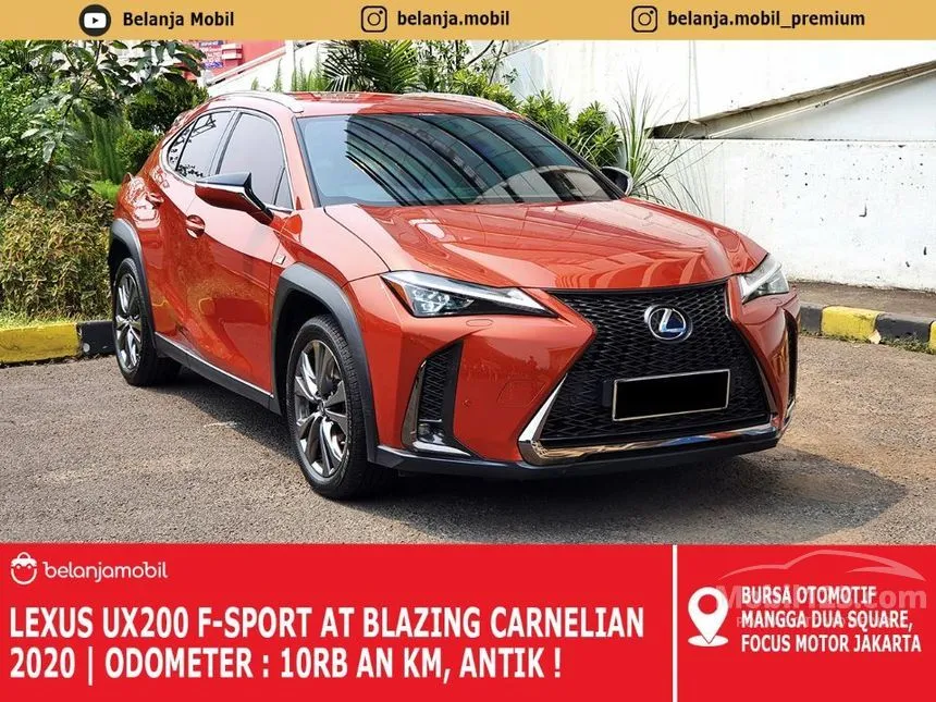 Jual Mobil Lexus UX200 2020 F Sport 2.0 di DKI Jakarta Automatic Hatchback Orange Rp 548.000.000