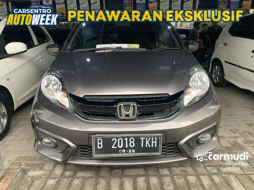 Jual Mobil Honda Brio 2016 E 1.2 di Yogyakarta Automatic Hatchback Abu