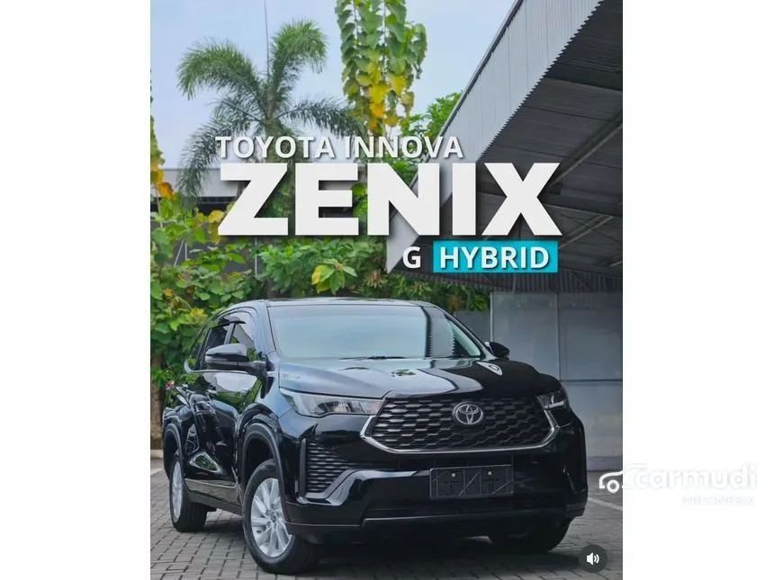 Jual Mobil Toyota Kijang Innova Zenix 2024 G HV (Premium Color) 2.0 di DKI Jakarta Automatic MPV Hitam Rp 483.900.000