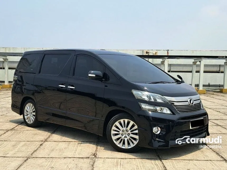 2013 Toyota Vellfire Z Audioless MPV