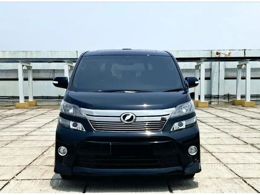 Jual Mobil Toyota Vellfire 2013 Z 2.4 di DKI Jakarta Automatic Van Wagon Hitam Rp 268.000.000
