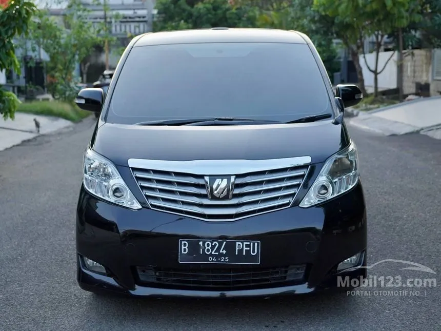 Jual Mobil Toyota Alphard 2009 X 2.4 di DKI Jakarta Automatic MPV Hitam Rp 180.000.000