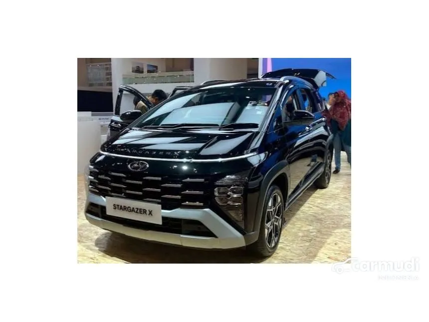 Jual Mobil Hyundai Stargazer X 2024 Prime 1.5 di DKI Jakarta Automatic Wagon Hitam Rp 319.999.000