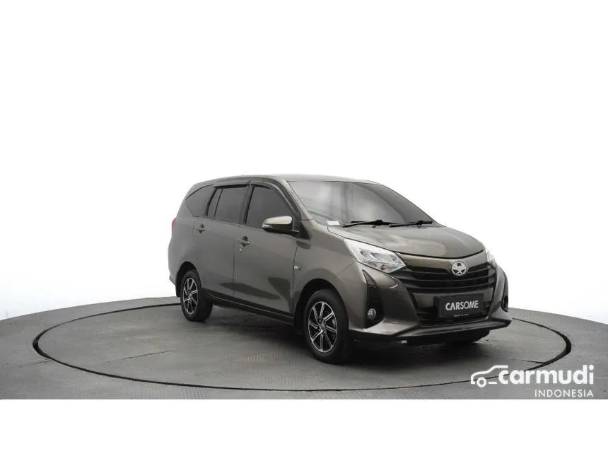 Jual Mobil Toyota Calya 2021 G 1.2 di Banten Manual MPV Coklat Rp 130.000.000