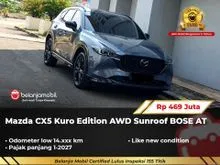 2024 Mazda CX-5 2.5 Kuro Edition AWD SUV Sunroof BOSE AT Abu Metalik Pemakaian 2025 NIK 2024 [ LOW KM 14RB ]