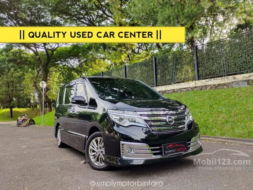 Jual Mobil Nissan Serena 2018 Highway Star 2.0 di Banten Automatic MPV Hitam Rp 269.000.000