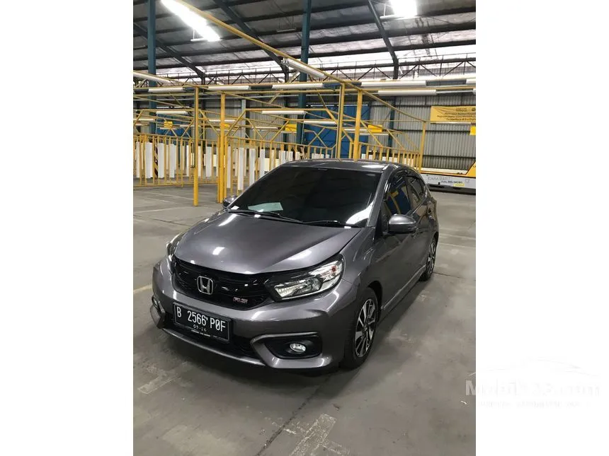 Jual Mobil Honda Brio 2021 RS 1.2 di Jawa Barat Automatic Hatchback Abu