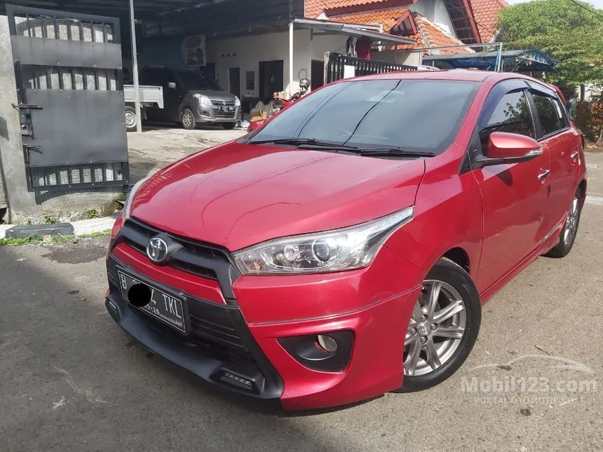 Jual Mobil Toyota Yaris 2016 TRD Sportivo 1.5 di DKI Jakarta Automatic Hatchback Merah Rp 148.000.000