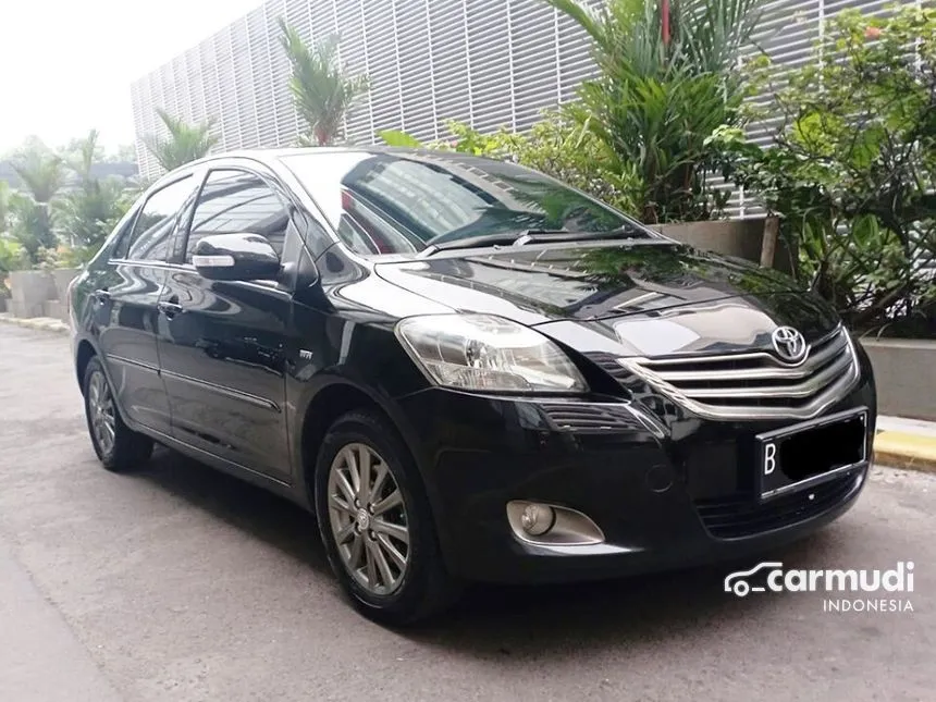 Jual Mobil Toyota Vios 2012 G 1.5 di Banten Automatic Sedan Hitam Rp 115.000.000