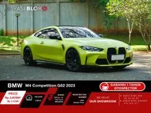 2023 BMW M4 3.0 Competition Coupe S58 (G82) Yellow on Yas Marina Odo 2 Rb (ANTIK) HARGA TERENDAH