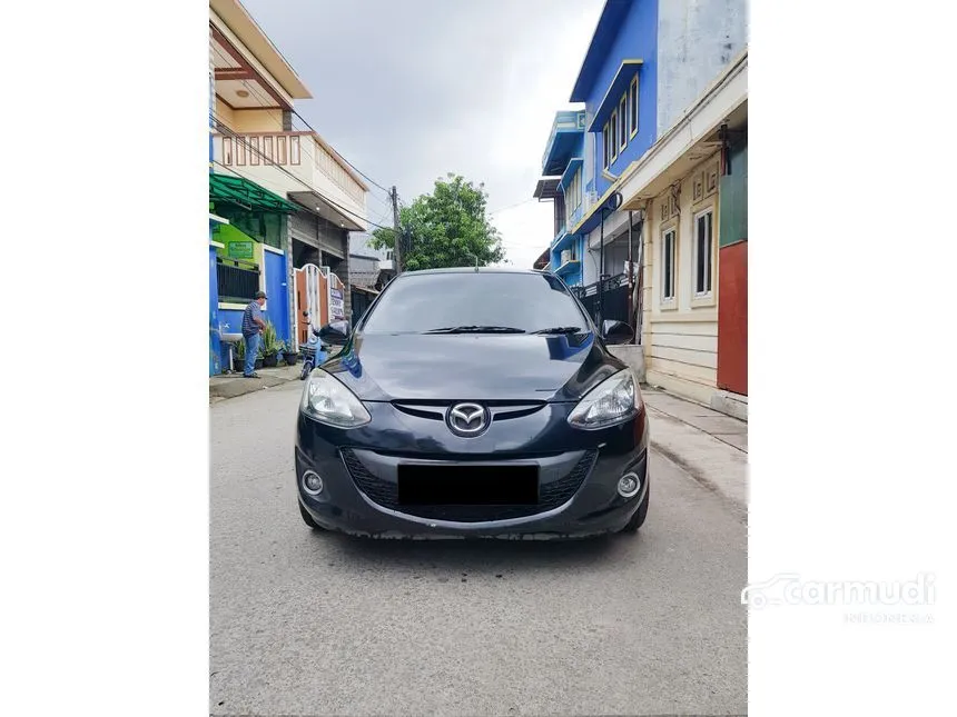 Jual Mobil Mazda 2 2012 V 1.5 di Banten Automatic Hatchback Hitam Rp 100.000.000