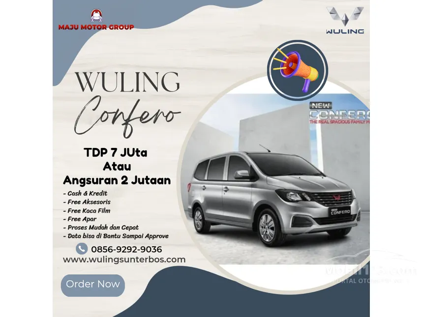 Jual Mobil Wuling Confero 2024 DB 1.5 di DKI Jakarta Manual Wagon Putih Rp 150.000.000