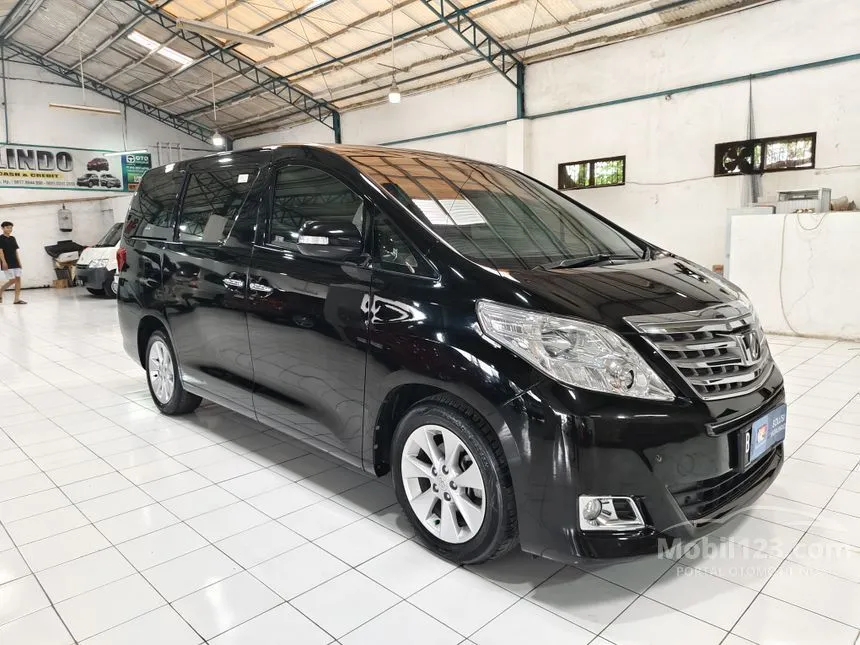 Jual Mobil Toyota Alphard 2014 G 2.4 di DKI Jakarta Automatic MPV Hitam Rp 352.000.000