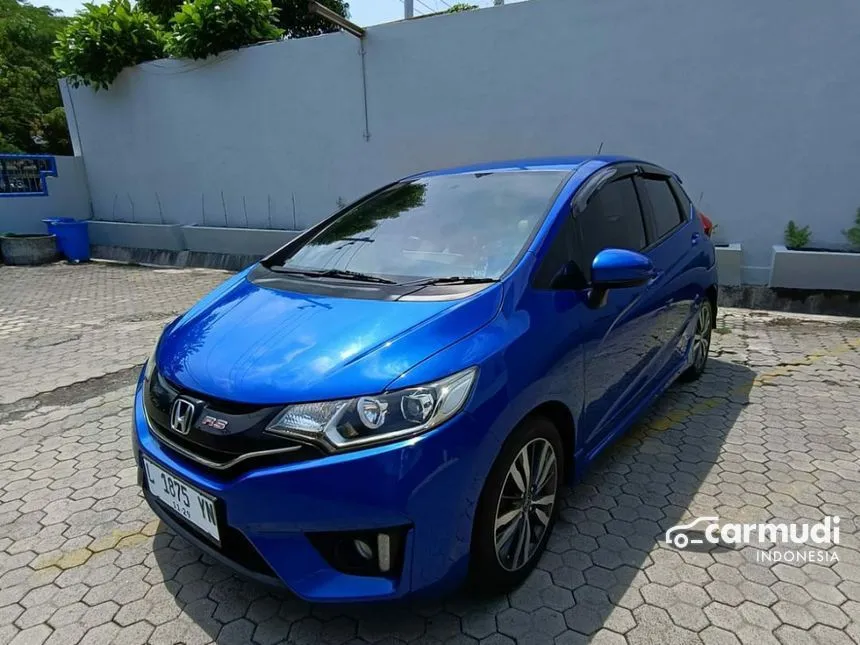 Jual Mobil Honda Jazz 2014 RS 1.5 di Jawa Timur Automatic Hatchback Biru Rp 178.000.000