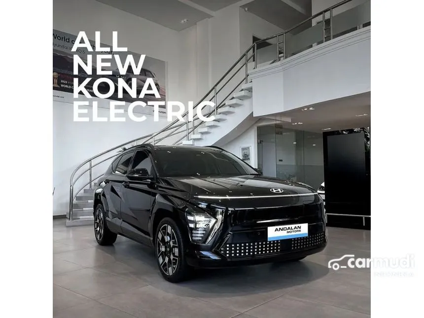 Jual Mobil Hyundai Kona 2024 Electric Long Range Signature di DKI Jakarta Automatic Wagon Hitam Rp 499.000.000