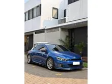 2018 Volkswagen Scirocco 1.4 R Line Hatchback (Faktur 2019) Rising Blue on Black Odo 36 Rb (TERMURAH)