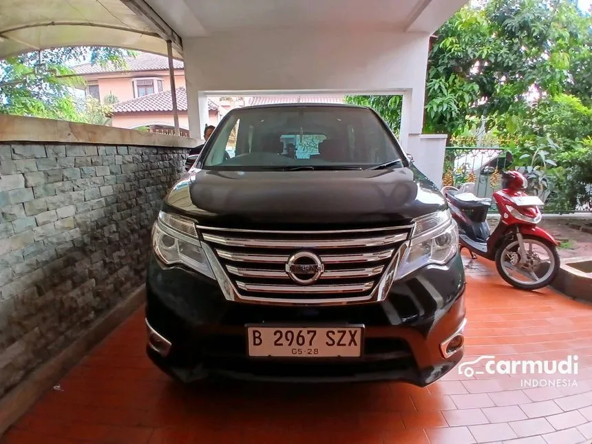 Jual Mobil Nissan Serena 2017 Highway Star 2.0 di DKI Jakarta Automatic MPV Hitam Rp 203.000.000