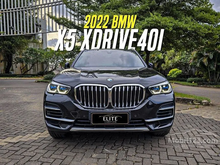 Jual Mobil BMW X5 2022 xDrive40i xLine 3.0 di DKI Jakarta Automatic SUV Hitam Rp 1.199.000.000