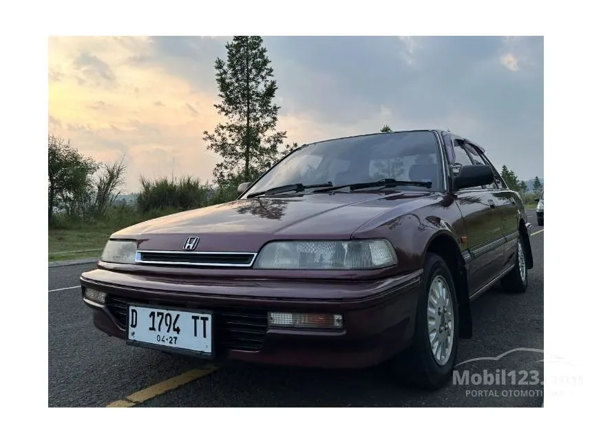 Jual Mobil Honda Civic 1991 1.5 di Jawa Barat Manual Sedan Marun Rp 44.000.000