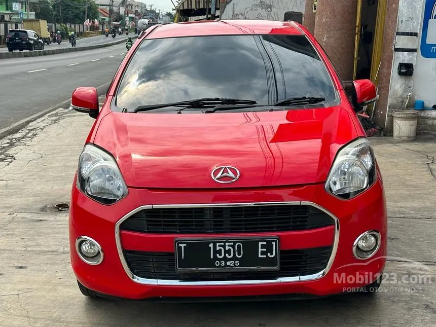Jual Mobil Daihatsu Ayla 2015 X 1.0 di Jawa Barat Manual Hatchback Merah Rp 90.000.000