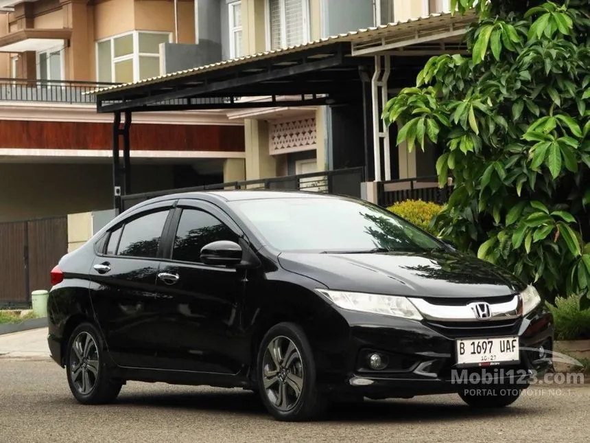 Jual Mobil Honda City 2016 E 1.5 di Banten Automatic Sedan Hitam Rp 155.000.000