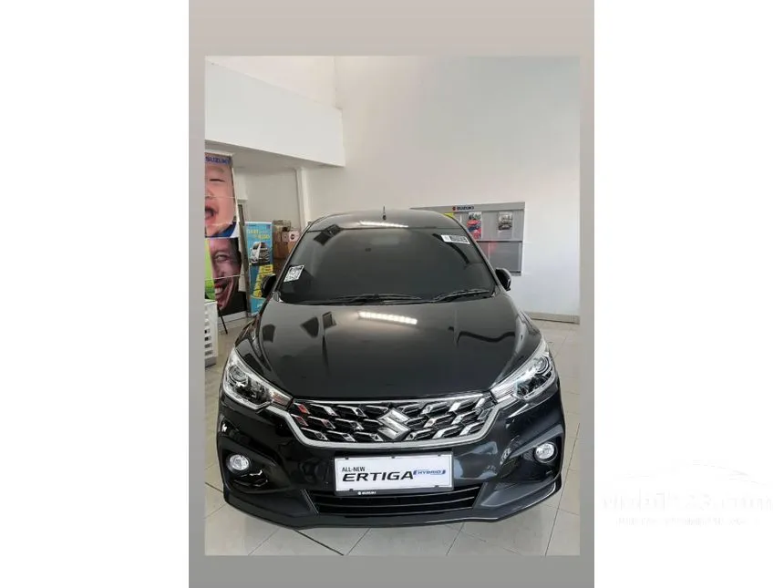 Jual Mobil Suzuki Ertiga 2024 Hybrid GX 1.5 di Banten Automatic MPV Hitam Rp 124.750.000