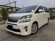 Toyota Vellfire ZG Audioless 2012 Tgn ke 1 Djamin Paling Murah Pakaian Pribafi