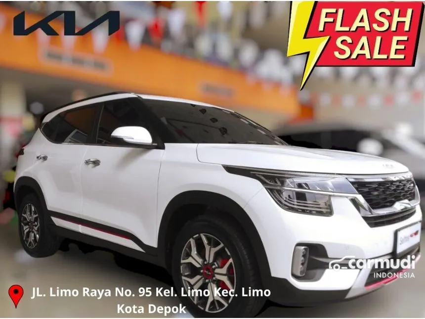 Jual Mobil KIA Seltos 2024 GT Line 1.4 di DKI Jakarta Automatic Wagon Putih Rp 381.300.009