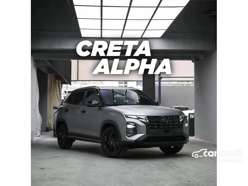 Jual Mobil Hyundai Creta 2024 Alpha 1.5 di DKI Jakarta Automatic SUV Silver Rp 371.250.000