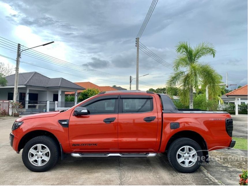 Ford Ranger 2014 DOUBLE CAB (ปี 12-15) WildTrak 2.2 เกียร์อัตโนมัติ สี ...