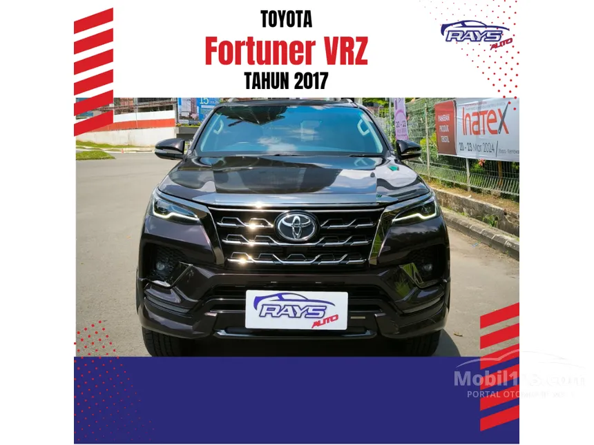Jual Mobil Toyota Fortuner 2017 VRZ 2.4 di DKI Jakarta Automatic SUV Coklat Rp 390.000.000
