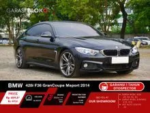 2014 BMW 428i 2.0 M Sport Gran Coupé Coupe (Faktur 2015) F36 Black on Red (Fav) Odo 34 Rb (ANTIK) TDP MINIM