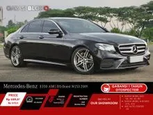 2019 Mercedes-Benz E350 2.0 AMG EQ Boost Sedan W213 Black Metallic Odo 35 Rb (ANTIK) TDP MINIM