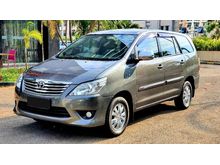 2012 Toyota Kijang Innova 2.0 G MPV Abu Metalik Matic Diesel, Irit Bensin, TERAWAT PRIMA, KREDIT SIAP DIBANTU