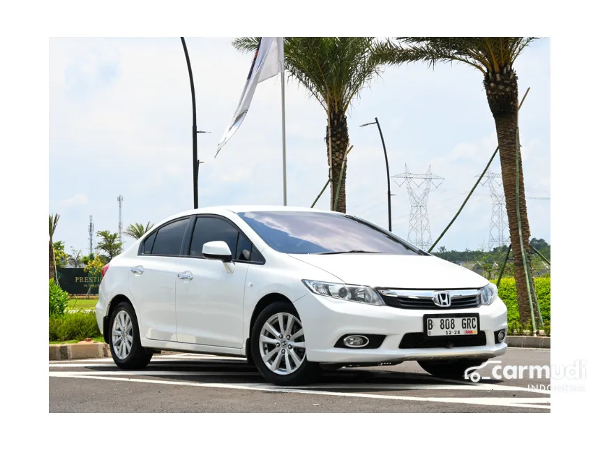 Jual Mobil Honda Civic 2013 1.8 di DKI Jakarta Automatic Sedan Putih Rp 155.000.000